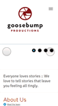 Mobile Screenshot of goosebump.co.za